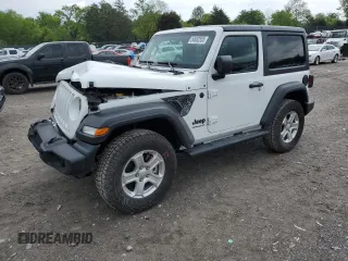 2022 Jeep Wrangler Sport S z VIN 1C4HJXAG9NW245436, wystawiony jako Copart lot #54682555 z przebiegiem 48 426 mil mil oraz Czysty tytuł • Clean title. Historia ofert i sprzedaży dostępna na DreamBid. Obrazek 1.