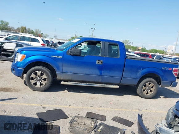 2013 Ford F-150 XL with VIN 1FTFX1CF1DFA73442, listed as a IAAI auction lot 41858345 with 127,993 mi miles. Bid and sale history available at carsss.com. Image 14.