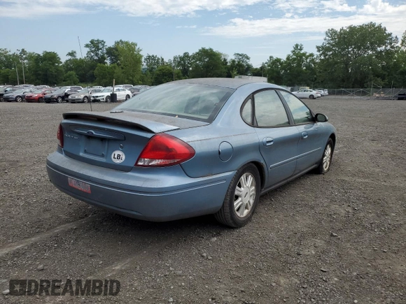 2006 Ford Taurus SEL with VIN 1FAFP56U56A252493, listed as a Copart auction lot 65846885 with 96,464 mi miles and Clean title. Bid and sale history available at DreamBid. Image 3.