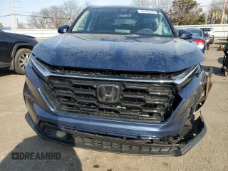 2024 Honda CR-V EX-L with VIN 5J6RS4H74RL005007, listed as a Copart auction lot 48705455 with 11,042 mi miles and Salvage Title. Bid and sale history available at carsss.com. Image 5.
