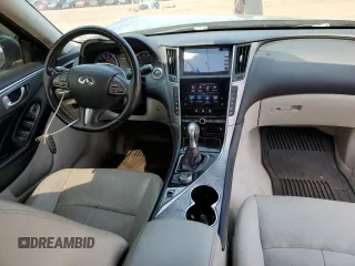 2015 Infiniti Q50 Premium with VIN JN1BV7AR9FM414737, listed as a Copart auction lot 62088065 with 118,668 mi miles and Salvage title. Bid and sale history available at DreamBid. Image 8.