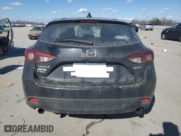2014 Mazda 3 S Touring with VIN JM1BM1L32E1193813, listed as a Copart auction lot 46899755 with 137,707 mi miles and Salvage Title. Bid and sale history available at DreamBid. Image 6.