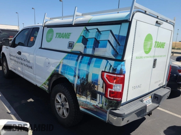 2018 Ford F-150 XL with VIN 1FTEX1EP5JKF37918, listed as a IAAI auction lot 42774232 with 91,917 mi miles and . Bid and sale history available at DreamBid. Image 11.