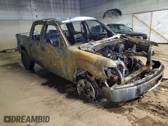 2013 Ford F-150 XL with VIN 1FTFW1ET1DFA62656, listed as a Copart auction lot 51493275 with 0 mi miles and Clean Title. Bid and sale history available at carsss.com. Image 4.