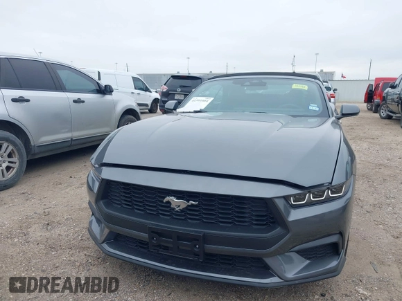 2025 Ford Mustang EcoBoost with VIN 1FAGP8UH9S5104992, listed as a IAAI auction lot 41591004 with 470 mi miles. Bid and sale history available at carsss.com. Image 13.