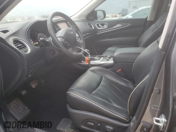 2019 Infiniti QX60 Luxe z VIN 5N1DL0MM6KC511408, wystawiony jako Copart lot #44549355 z przebiegiem 86 984 mil mil oraz Szkoda całkowita • Salvage title. Historia ofert i sprzedaży dostępna na DreamBid. Obrazek 7.