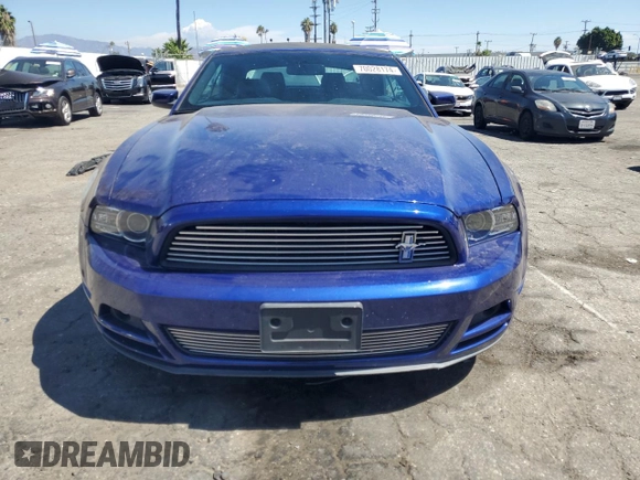 2013 Ford Mustang V6 with VIN 1ZVBP8EM2D5249971, listed as a Copart auction lot 70028174 with 78,348 mi miles and Salvage title. Bid and sale history available at DreamBid. Image 5.