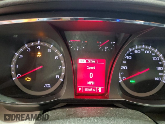 2014 GMC Terrain SLE z VIN 2GKFLVEK5E6185304, wystawiony jako Copart lot #58299735 z przebiegiem 115 105 mil mil oraz Czysty tytuł • Clean title. Historia ofert i sprzedaży dostępna na DreamBid. Obrazek 9.