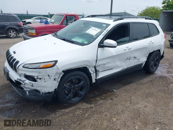 2016 Jeep Cherokee Altitude with VIN 1C4PJMCB3GW121211, listed as a IAAI auction lot 42470241 with 168,343 mi miles and . Bid and sale history available at DreamBid. Image 17.