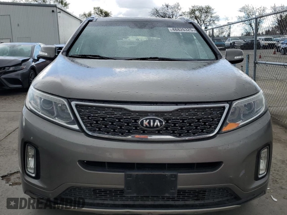 2015 Kia Sorento SX with VIN 5XYKW4A79FG614218, listed as a Copart auction lot 48826325 with 0 mi miles and Clean Title. Bid and sale history available at carsss.com. Image 5.