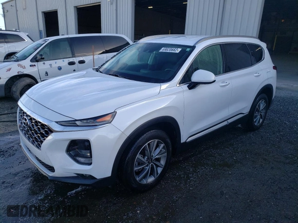 2020 Hyundai Santa Fe SEL w/SULEV with VIN 5NMS33AD2LH190729, listed as a Copart auction lot 69820662 with 26,968 mi miles. Bid and sale history available at carsss.com. Image 1.
