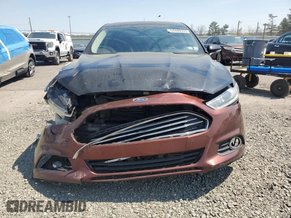2014 Ford Fusion Titanium with VIN 3FA6P0K95ER210317, listed as a Copart auction lot 54489555 with 109,575 mi miles and Salvage Title. Bid and sale history available at carsss.com. Image 5.