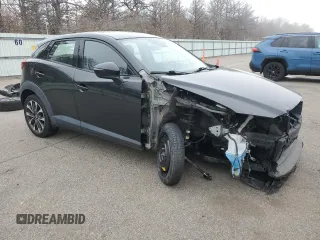 2019 Mazda CX-3 Touring with VIN JM1DKFC71K0424748, listed as a Copart auction lot 51145325 with 89,500 mi miles and Salvage Title. Bid and sale history available at DreamBid. Image 4.