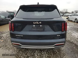 2023 Kia Sorento Hybrid SX Prestige with VIN KNDRKDLG0P5187805, listed as a Copart auction lot 84380234 with 0 mi miles and Salvage Title. Bid and sale history available at carsss.com. Image 6.