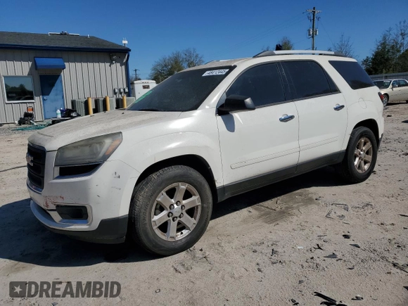 2015 GMC Acadia SLE with VIN 1GKKRNED7FJ290820, listed as a Copart auction lot 48412445 with Not Provided miles and Salvage Title. Bid and sale history available at DreamBid. Image 1.