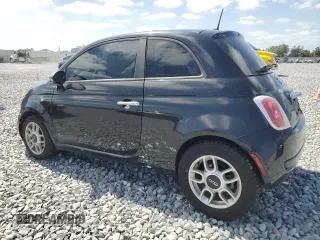 2012 FIAT 500 Pop with VIN 3C3CFFAR4CT106202, listed as a Copart auction lot 55217065 with 124,402 mi miles and Clean Title. Bid and sale history available at carsss.com. Image 2.