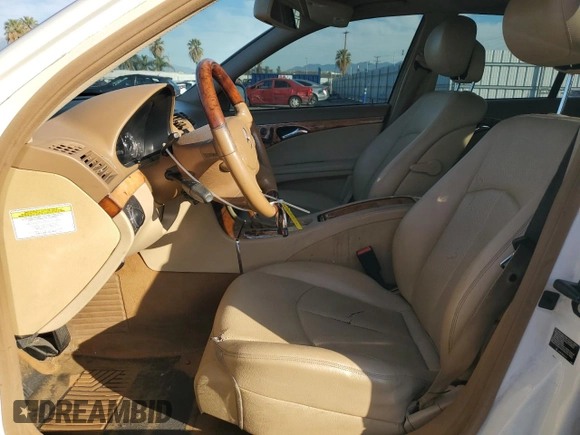 2007 Mercedes-Benz E 350 with VIN WDBUF56X97B002702, listed as a Copart auction lot 49986375 with 235,471 mi miles and Salvage Title. Bid and sale history available at DreamBid. Image 7.