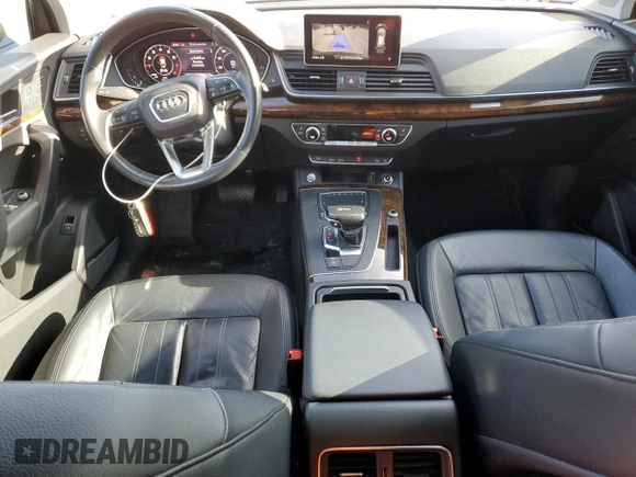 2018 Audi Q5 Premium Plus with VIN WA1BNAFY0J2110561, listed as a Copart auction lot 49901515 with 68,300 mi miles and Salvage Title. Bid and sale history available at carsss.com. Image 8.