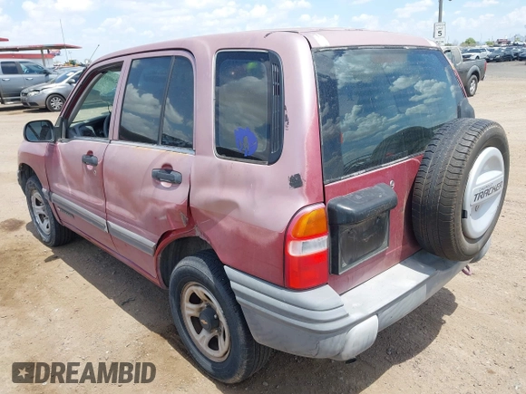 2000 Chevrolet Tracker with VIN 2CNBE13C7Y6956063, listed as a IAAI auction lot 42805919 with 176,684 mi miles and . Bid and sale history available at DreamBid. Image 3.
