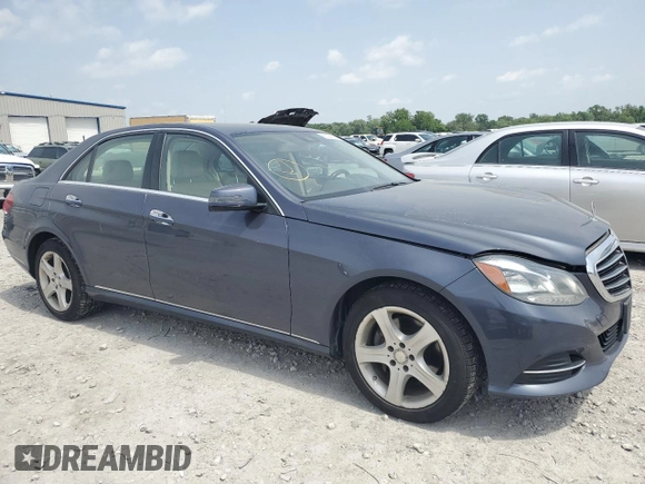 2015 Mercedes-Benz E 350 Luxury with VIN WDDHF8JB5FB165755, listed as a Copart auction lot 56584505 with 102,701 mi miles and Salvage title. Bid and sale history available at DreamBid. Image 4.