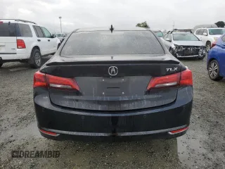 2015 Acura TLX V6 Advance with VIN 19UUB2F78FA008105, listed as a Copart auction lot 48707075 with 163,473 mi miles and Clean Title. Bid and sale history available at carsss.com. Image 6.