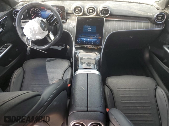 2022 Mercedes-Benz C 300 with VIN W1KAF4GB8NR047934, listed as a Copart auction lot 48605975 with 37,096 mi miles and Non Repairable. Bid and sale history available at DreamBid. Image 8.