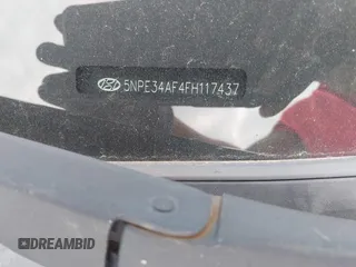 2015 Hyundai Sonata 2.4L Sport with VIN 5NPE34AF4FH117437, listed as a IAAI auction lot 42040653 with 265,603 mi miles. Bid and sale history available at carsss.com. Image 9.