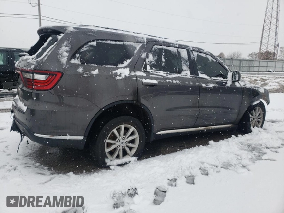 2020 Dodge Durango SXT Plus with VIN 1C4RDJAG3LC170997, listed as a Copart auction lot 81346384 with Not provided miles and Salvage title. Bid and sale history available at DreamBid. Image 3.