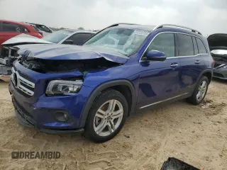 2021 Mercedes-Benz GLB 250 z VIN W1N4M4GB5MW078130, wystawiony jako Copart lot #51225785 z przebiegiem 48 498 mil mil oraz Szkoda całkowita • Salvage title. Historia ofert i sprzedaży dostępna na DreamBid. Obrazek 1.