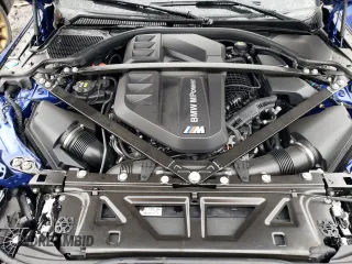 2023 BMW M3 with VIN WBS53AY05PFN27944, listed as a Copart auction lot 77215853 with 5,056 mi miles. Bid and sale history available at carsss.com. Image 11.