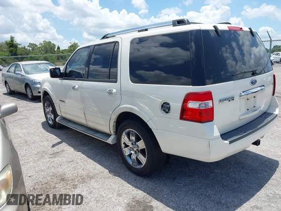 2007 Ford Expedition Limited with VIN 1FMFU19527LA24100, listed as a IAAI auction lot 42360613 with 218,331 mi miles and . Bid and sale history available at DreamBid. Image 3.