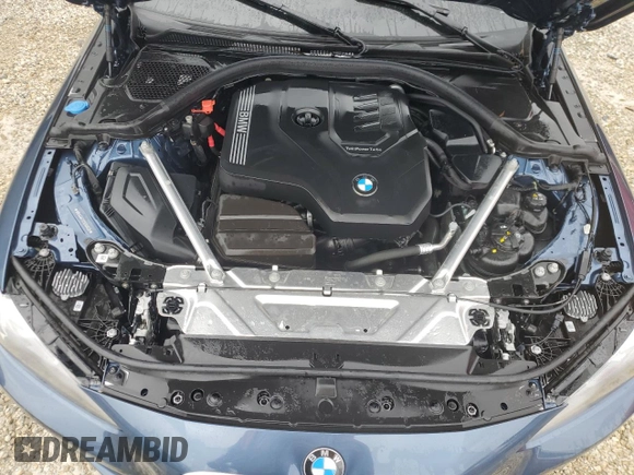 2024 BMW 4 Series 430i xDrive with VIN WBA43AT07RCR00526, listed as a Copart auction lot 74689064 with 0 mi miles and Non Repairable. Bid and sale history available at carsss.com. Image 11.