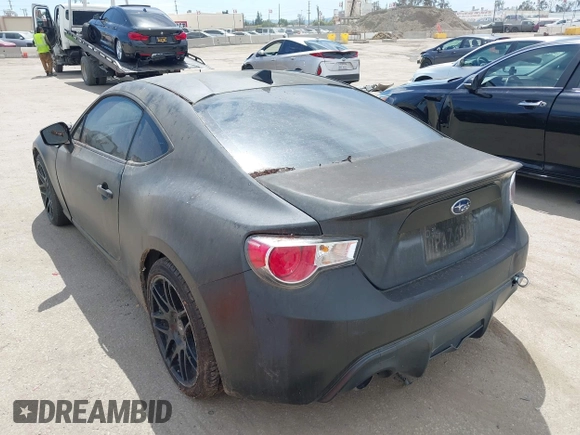 2015 Scion FR-S with VIN JF1ZNAA12F8712371, listed as a IAAI auction lot 42019465 with 21 mi miles. Bid and sale history available at carsss.com. Image 3.