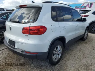 2017 Volkswagen Tiguan S with VIN WVGAV7AX3HK039090, listed as a Copart auction lot 74625704 with 62,359 mi miles and Salvage title. Bid and sale history available at DreamBid. Image 3.