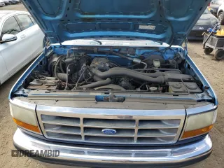 1992 Ford F-150 with VIN 1FTEX15N4NKA01109, listed as a Copart auction lot 47600495 with Not Provided miles and Salvage Title. Bid and sale history available at carsss.com. Image 11.
