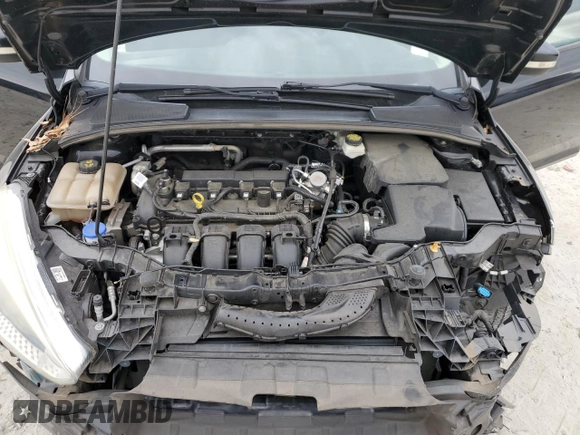 2017 Ford Focus SE with VIN 1FADP3F22HL291799, listed as a Copart auction lot 53789195 with 81,646 mi miles and Salvage title. Bid and sale history available at DreamBid. Image 11.