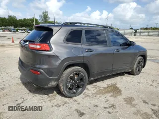 2017 Jeep Cherokee Limited with VIN 1C4PJLDS1HW547439, listed as a Copart auction lot 79419404 with 126,314 mi miles and Salvage Title. Bid and sale history available at DreamBid. Image 3.