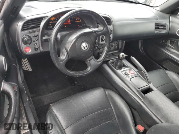 2003 Honda S2000 with VIN JHMAP11413T002901, listed as a Copart auction lot 48122405 with 208,560 mi miles and Salvage Title. Bid and sale history available at DreamBid. Image 8.