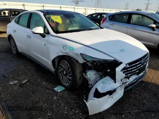 2023 Hyundai Sonata Hybrid Limited with VIN KMHL54JJ2PA057765, listed as a Copart auction lot 63845553 with 6,549 mi miles. Bid and sale history available at carsss.com. Image 4.