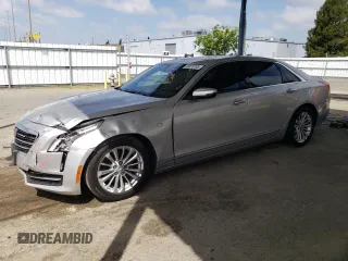 2017 Cadillac CT6 RWD with VIN 1G6KA5RXXHU201981, listed as a Copart auction lot 53875735 with 68,940 mi miles and Salvage Title. Bid and sale history available at carsss.com. Image 1.