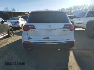 2012 Acura MDX Tech/Entertainment Pkg with VIN 2HNYD2H4XCH522624, listed as a Copart auction lot 88059225 with 244,282 mi miles and Salvage Title. Bid and sale history available at carsss.com. Image 6.