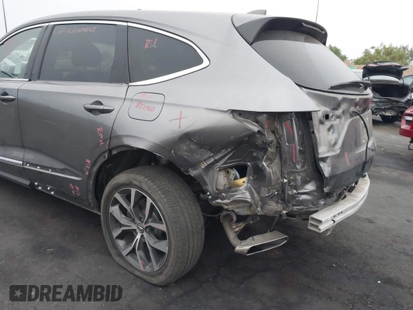 2024 Acura MDX Technology with VIN 5J8YE1H42RL007580, listed as a IAAI auction lot 42554211 with 24,978 mi miles and . Bid and sale history available at DreamBid. Image 6.
