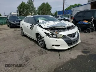 2017 Nissan Maxima Platinum with VIN 1N4AA6AP6HC367629, listed as a Copart auction lot 58747285 with 136,672 mi miles and Salvage title. Bid and sale history available at DreamBid. Image 11.