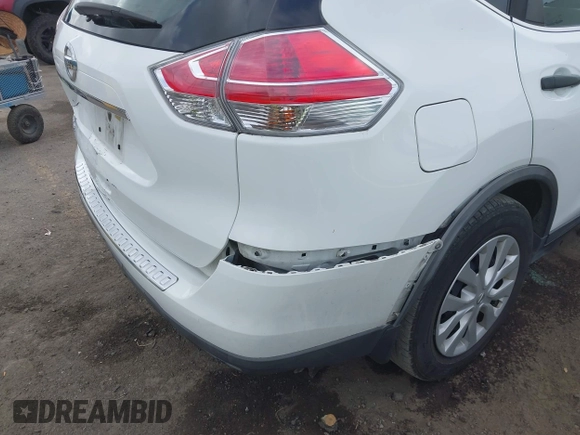 2016 Nissan Rogue S with VIN KNMAT2MT6GP663229, listed as a IAAI auction lot 42095705 with 93,602 mi miles. Bid and sale history available at carsss.com. Image 17.