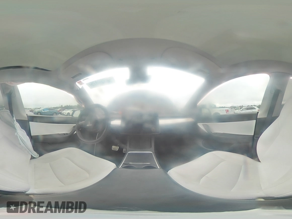 2022 Tesla Model Y Performance with VIN 7SAYGDEF7NF507184, listed as a Copart auction lot 58329875 with 98,320 mi miles and Salvage title. Bid and sale history available at DreamBid. Image 14.