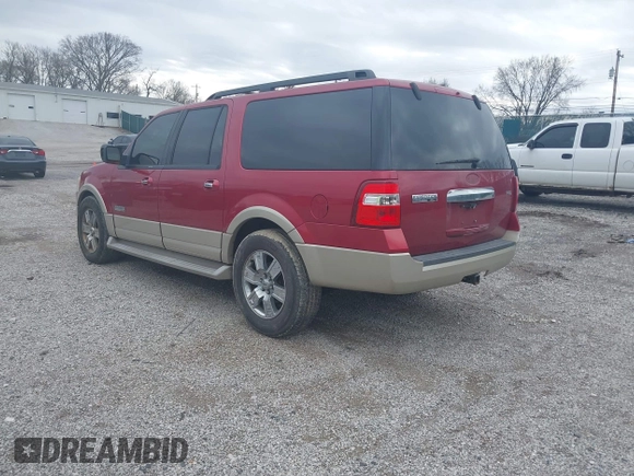 2007 Ford Expedition Max Eddie Bauer with VIN 1FMFK18587LA86155, listed as a IAAI auction lot 41520120 with 232,140 mi miles and . Bid and sale history available at DreamBid. Image 3.