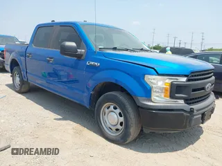 2019 Ford F-150 XL with VIN 1FTEW1C57KKC99981, listed as a IAAI auction lot 42264398 with 91,409 mi miles and . Bid and sale history available at DreamBid. Image 1.