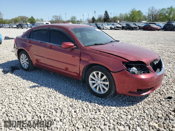 2012 Chrysler 200 Touring with VIN 1C3CCBBG4CN316703, listed as a Copart auction lot 53396935 with 107,802 mi miles and Salvage Title. Bid and sale history available at carsss.com. Image 4.