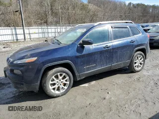 2014 Jeep Cherokee Latitude with VIN 1C4PJMCS2EW141396, listed as a Copart auction lot 45910385 with 0 mi miles and Salvage Title. Bid and sale history available at carsss.com. Image 1.