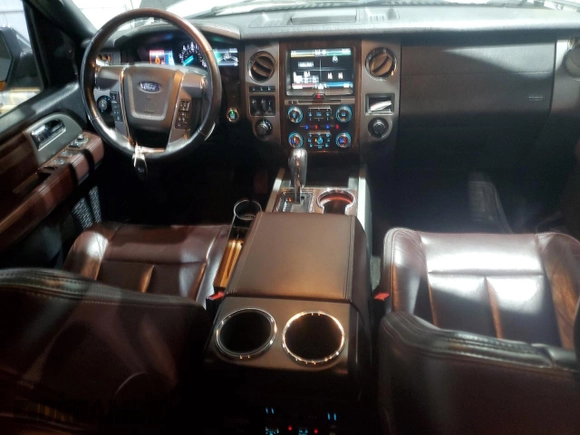 2015 Ford Expedition Platinum with VIN 1FMJU1MT3FEF48858, listed as a Copart auction lot 88086085 with 105,342 mi miles and Salvage title. Bid and sale history available at DreamBid. Image 8.